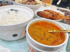 蟹粉砂锅捞饭-阿金大白·上海菜馆(新天地店)