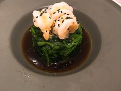 浇汁菠菜-喜鼎海胆水饺(平安金融中心店)