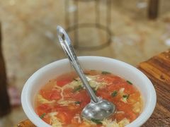 西红柿鸡蛋汤-凡老头米线砂锅(古荡新村西粮站)