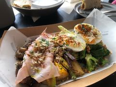 烤时令蔬菜配低温蛋-Cooking Man(中懋天地店)