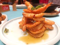 酥皮元宝虾-万荣烤鸭店·北京菜(天坛店)