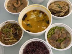 香肠蒸豆米-老乡鸡(南京新街口洪武北路店)