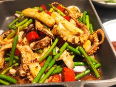 爆炒鱿鱼须-老头儿油爆虾·知味杭州(爱琴海购物中心)