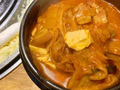 泡菜汤-OBANAE欧巴呢韩国传统烤肉店(三水店)