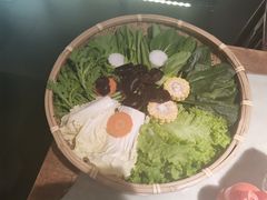 蔬菜拼盘-尚尚仙·酸汤猪手·猪肚鸡火锅(华联万柳购物中心店)