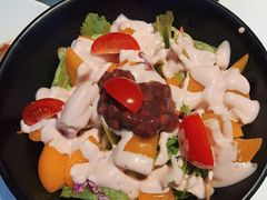 黄桃黄桃沙拉-猪啊牛呀羊啊铜盘烤肉(正大广场店)