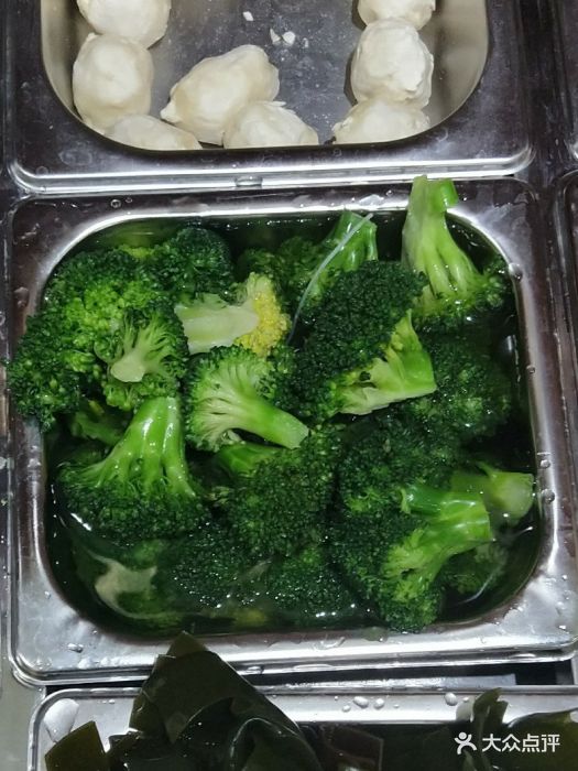 阿上阿上鲜汤麻辣烫西兰花图片 - 第1张