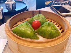 清爽海蜇芥菜饺-汤臣·空中餐厅·严选粤菜(石湾世博广场店)