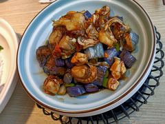 紫山茄拌扇贝-味莊·青岛菜(石老人店)