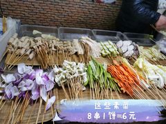 -清真回族八哥秘制饼夹菜