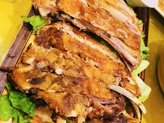 -金杏·粘卷子 烤鸭 农家菜