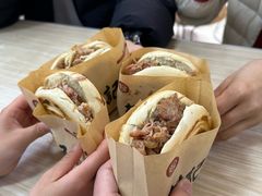 樊记纯瘦肉夹馍-樊记腊汁肉(竹笆市总店)