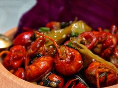 虾尾-甜阿姨·天台花园私房菜(万松园店)