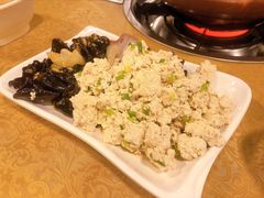 小葱拌豆腐-马记伊源斋涮肉·清真菜(百子湾店)