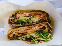 煎饼果子加海苔-糯米卷