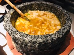石锅鸡汤豆腐-绿茶餐厅(石家庄万象城店)