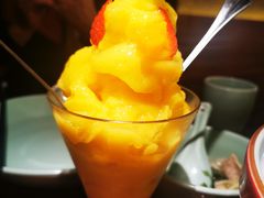 芒果冰-绿茶餐厅(华贸购物中心店)