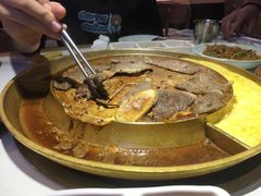 水煎肉-猪啊牛呀羊啊铜盘烤肉(正大广场店)