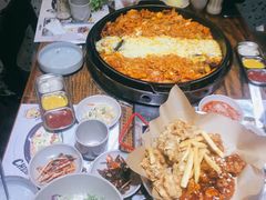 芝士春川炒鸡排-高基五春川炒鸡排 韩国料理(威海总店)