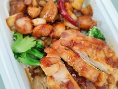 双拼宫保鸡丁鸡排饭-和合谷(德外店)