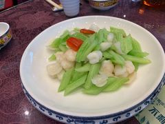 西芹百合炒虾仁-宁波状元楼酒店(和义路店)