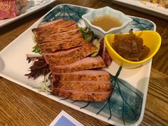 猪颈肉-彩蝶谷美食廊·粤式经典南番顺·铁板烧烤泰风味(广州长隆酒店)