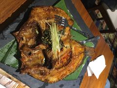 香茅草烤罗非鱼-云海肴·汽锅鸡·云南菜(天津国金汇店)