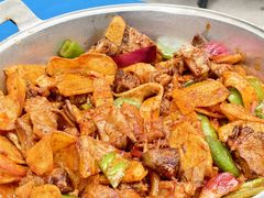 -尕有炕锅烤羊肉