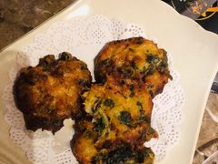 虾仁野菜饼-三人行骨头王火锅(长寿店)
