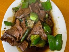 青椒炒猪肝-台湾风味小吃(长乐店)