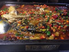 -探鱼·鲜青椒爽麻烤鱼(广州花都来又来店)
