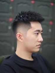 -海文先生国潮烫染男士理发馆