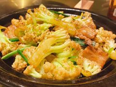 干锅有机花菜-顺香居·老字号湖北菜(江汉路店)