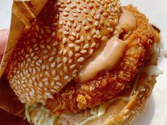 虾排小汉堡面包-巴黎贝甜(阳光上东店)