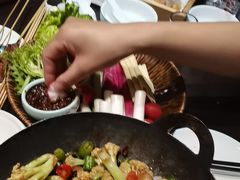 干锅有机菜花-沁香缘巫山烤鱼(看丹桥店)
