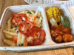 鸡胸肉配菠菜白汁意面-星巴克(西安曲江银泰店)