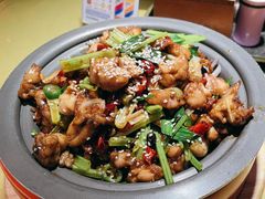 干锅牛蛙-倍儿美海鲜排挡·非遗海鲜蒸饺(洋货店)