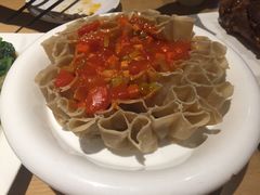 西红柿浇汁莜面-西北45°(世茂广场店)