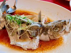 清蒸海鲈鱼-青岛富力艾美酒店-乐美中餐厅创意胶东菜