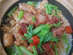 排骨拼叉烧饭-嘉华小吃(蛇口市场店)