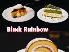 日式红薯乳酪-black rainbow coffee
