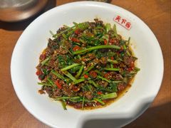 香菜炒牛肉丝-天下客饭店(中山路店)