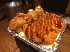 三位合一芝士铁板-二丁目食堂(铁西万象汇店)