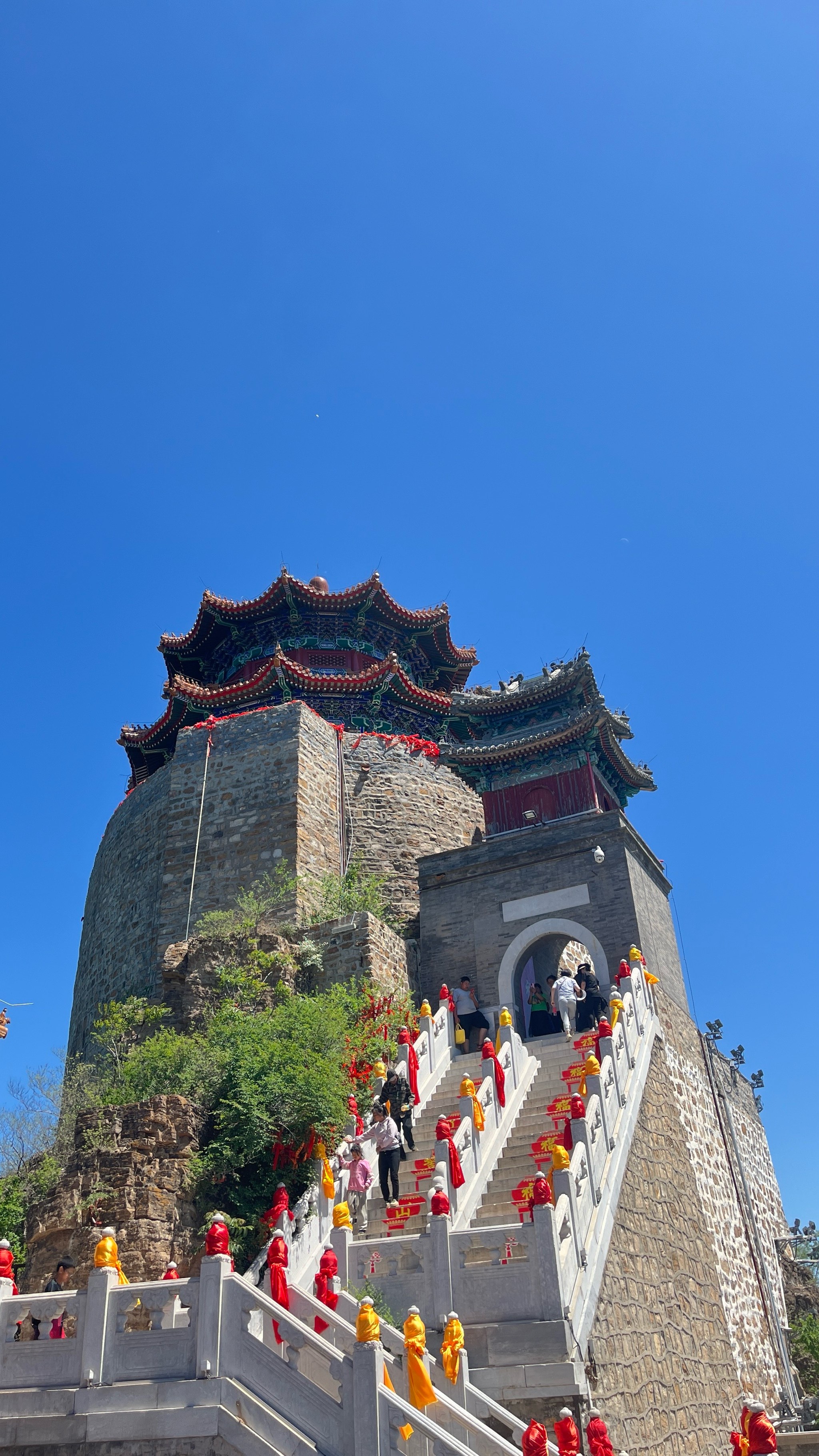 丫髻山旅游风景区图片