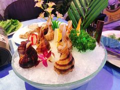 盐焗花螺-千岛蚝高压锅生蚝·人参火锅(白云万达店)