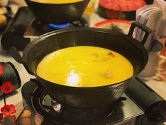 -鲜入围煮花胶鸡海鲜火锅