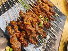 肉筋-长青菠菜面·烧烤