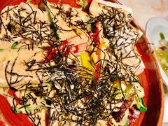胡麻豆腐沙拉-厚贞日式烤肉(龙之梦店)