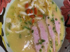 金桂花雕鸡汤面-千金一碗·宝岛一村(韩国街店)