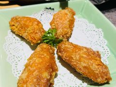 蛋黄鸡翅小份-新白鹿餐厅(松江开元地中海店)